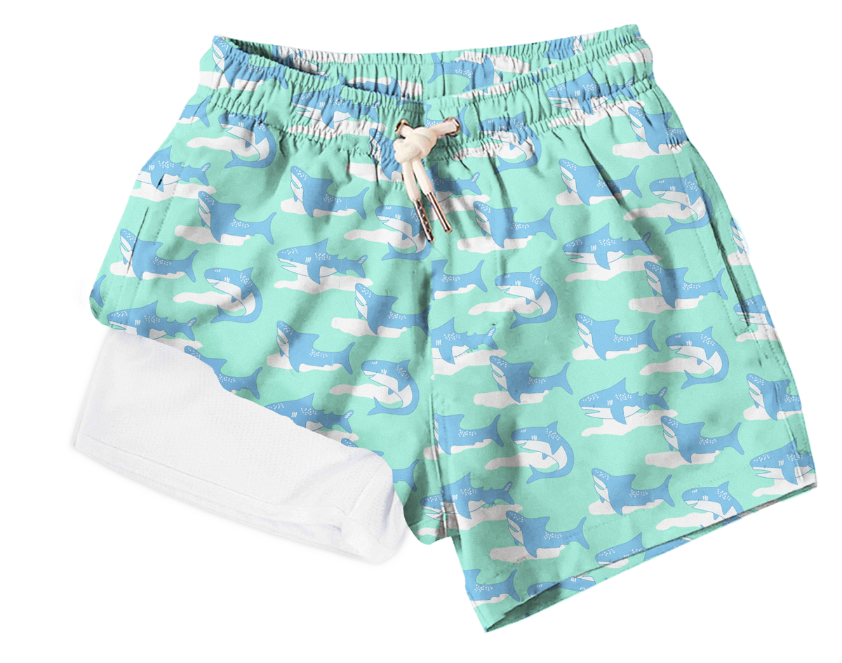 Jaws Swim Trunks