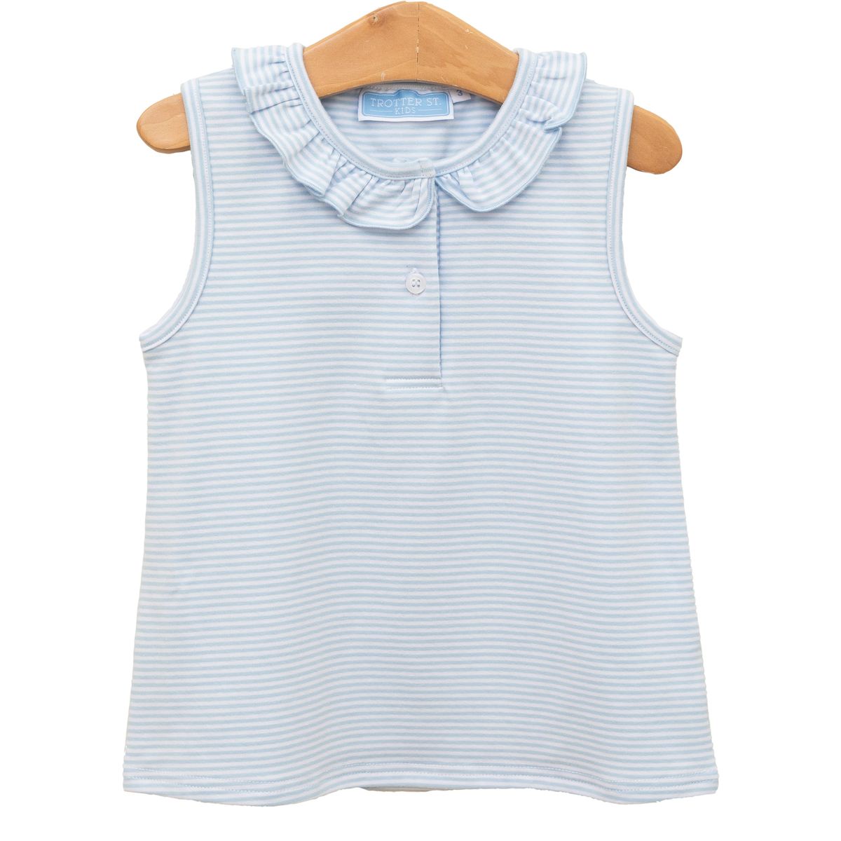 Nora Tank - Light Blue Stripe