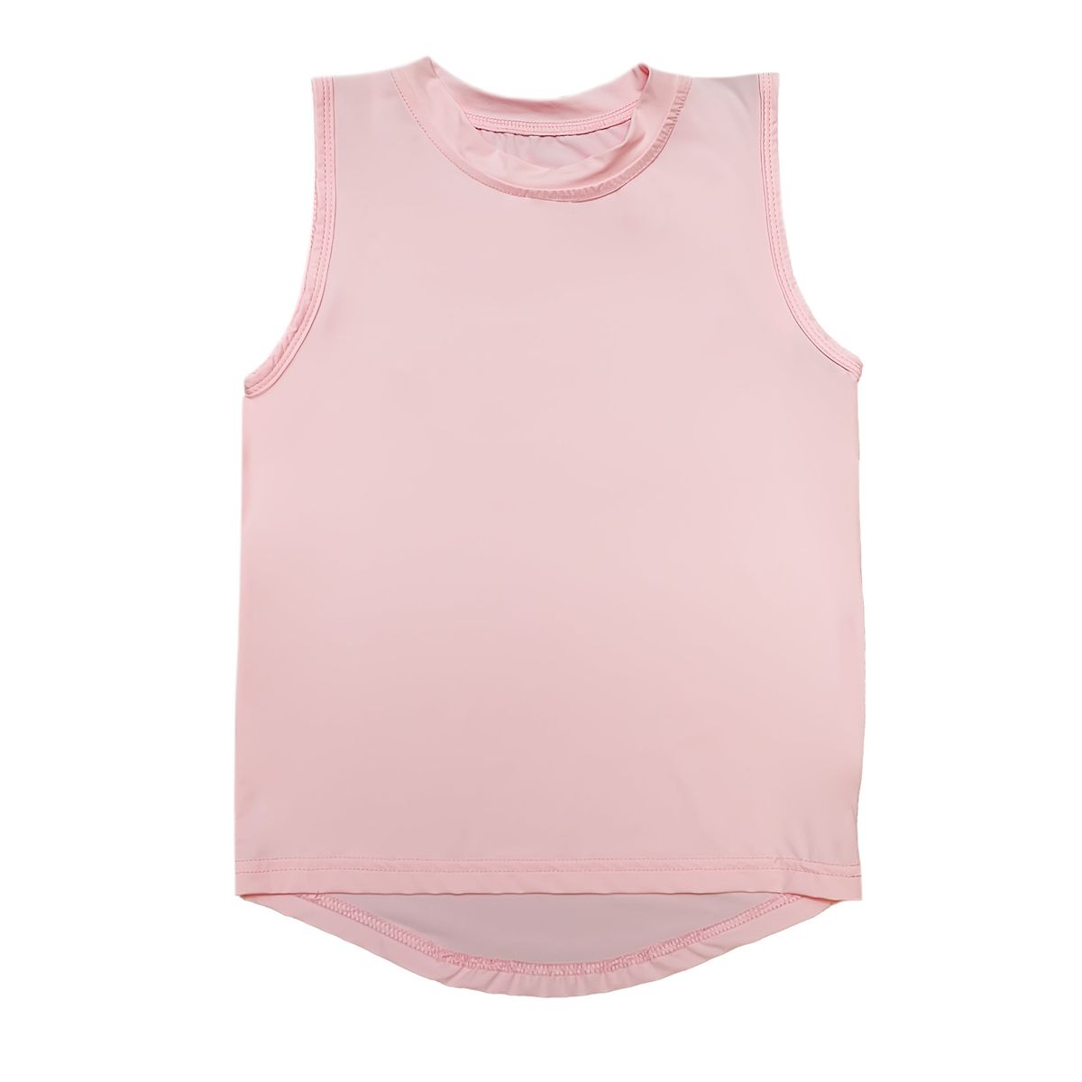 High Low Tank - Light Pink