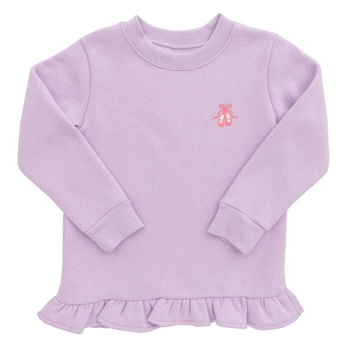 Ruffle Pullover- Ballet Shoes