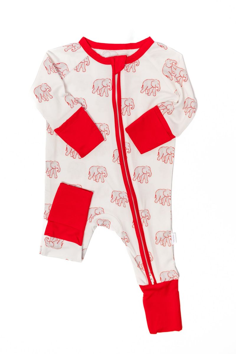 Elephant Sleep Romper