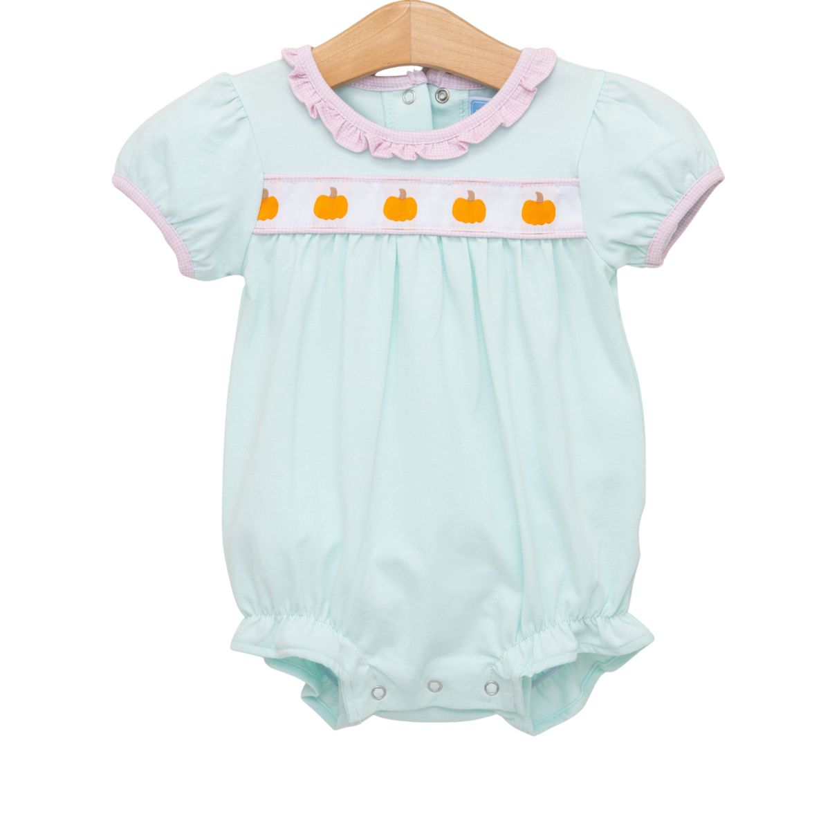 Pumpkin Rowe Ruffle Bubble