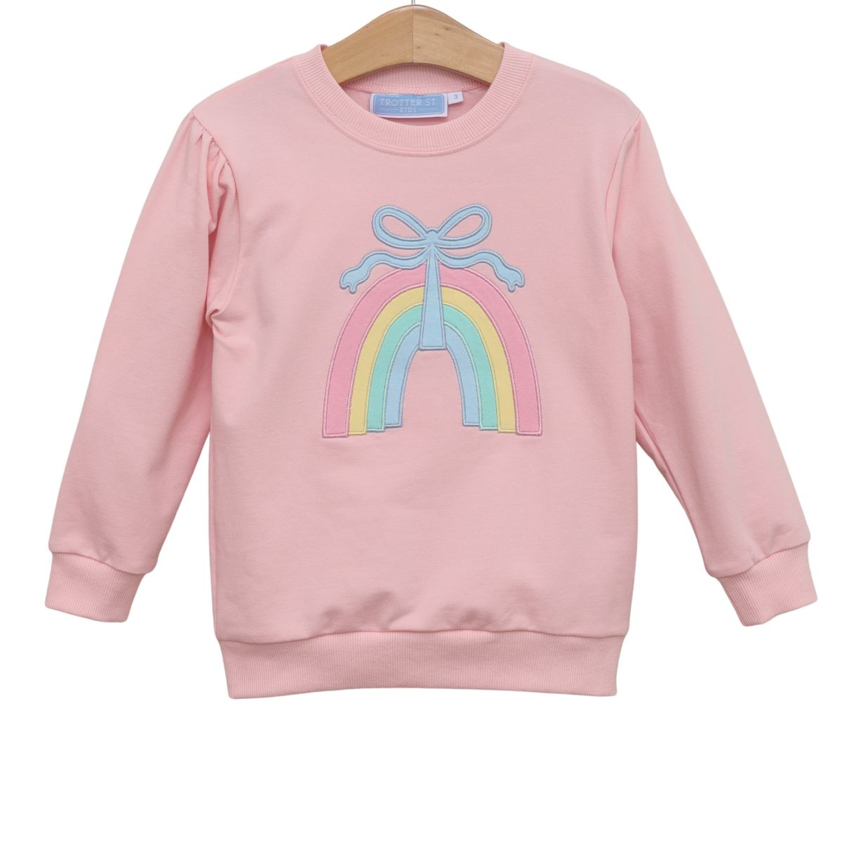 French Terry Pullover-Rainbow