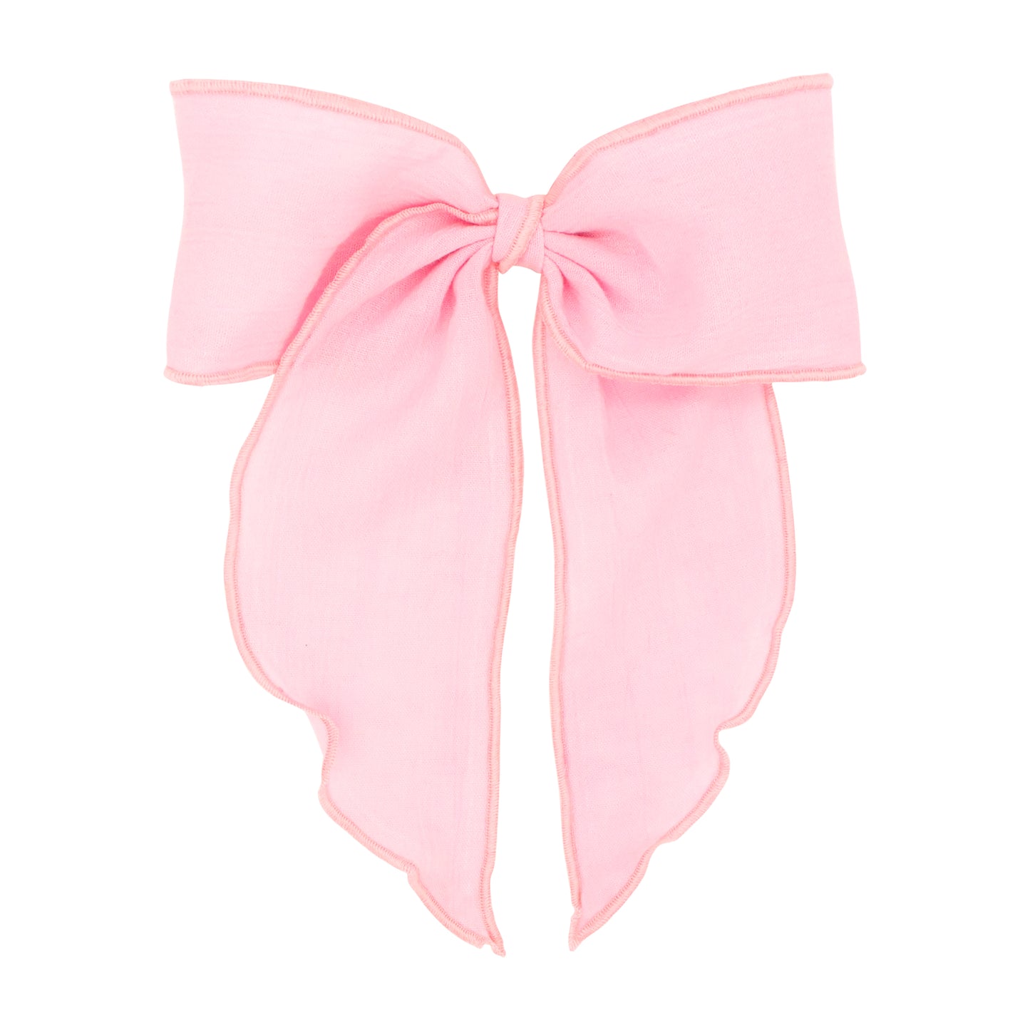 Medium Cotton Gauze Whimsy Tail Bow