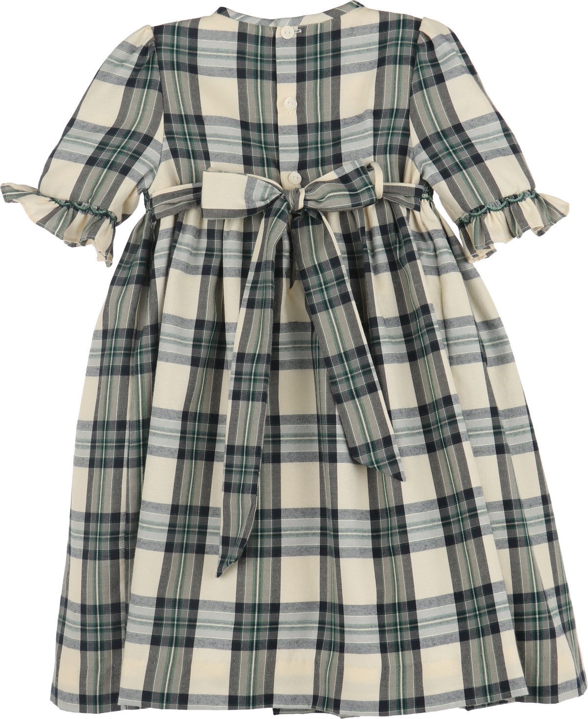 Tea Time Smock Dress, Green