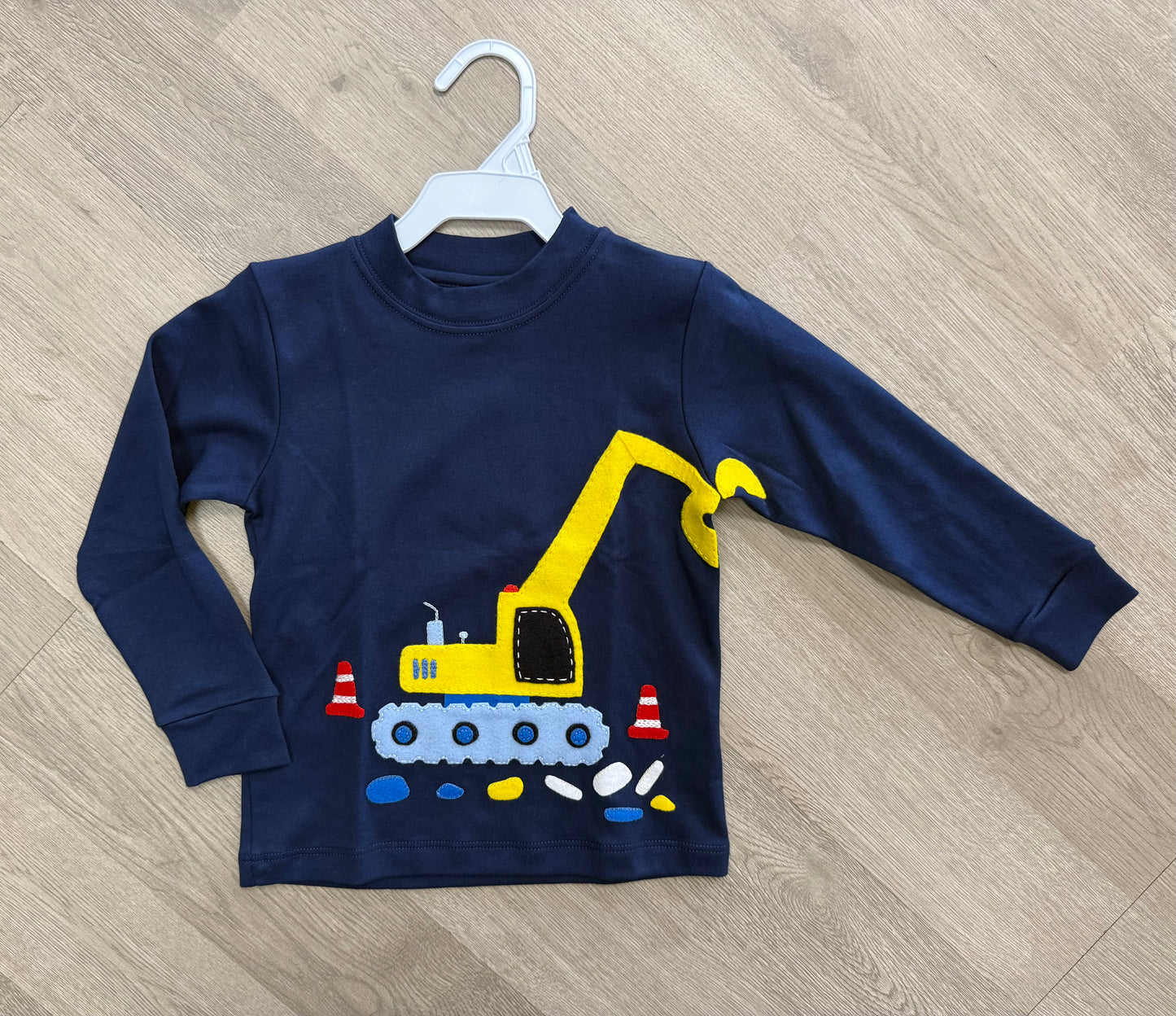 Navy Construction Tee