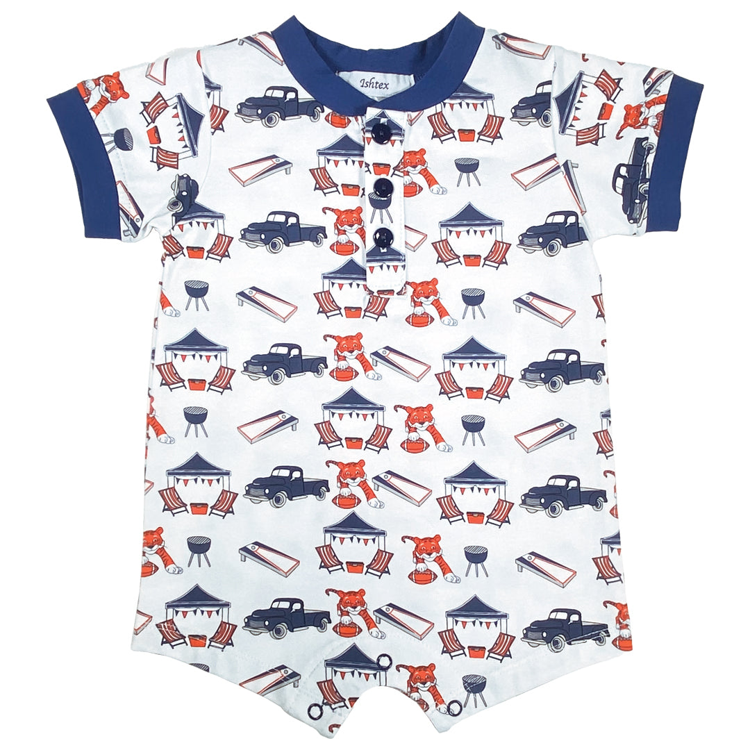 Tiger Boy Romper