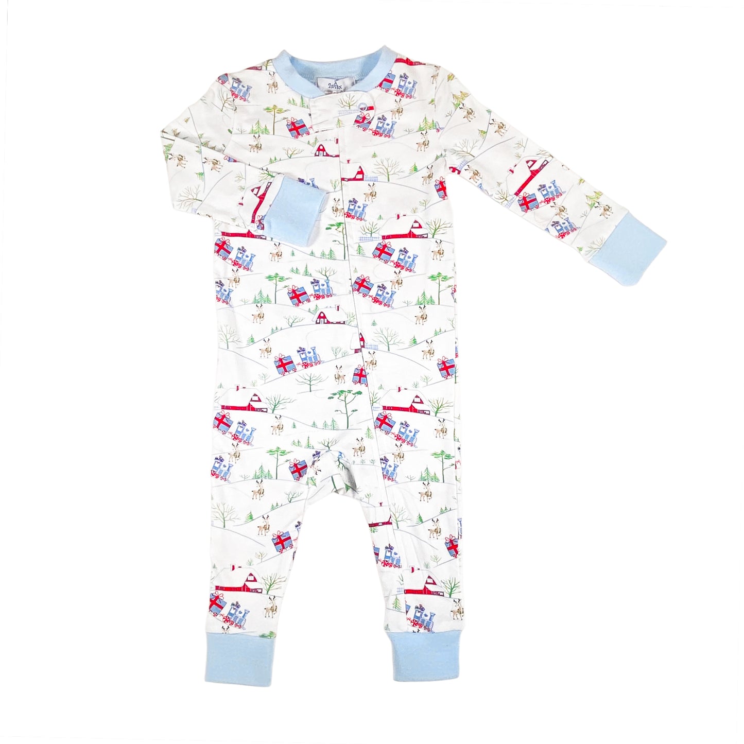 Christmas Train Playsuit