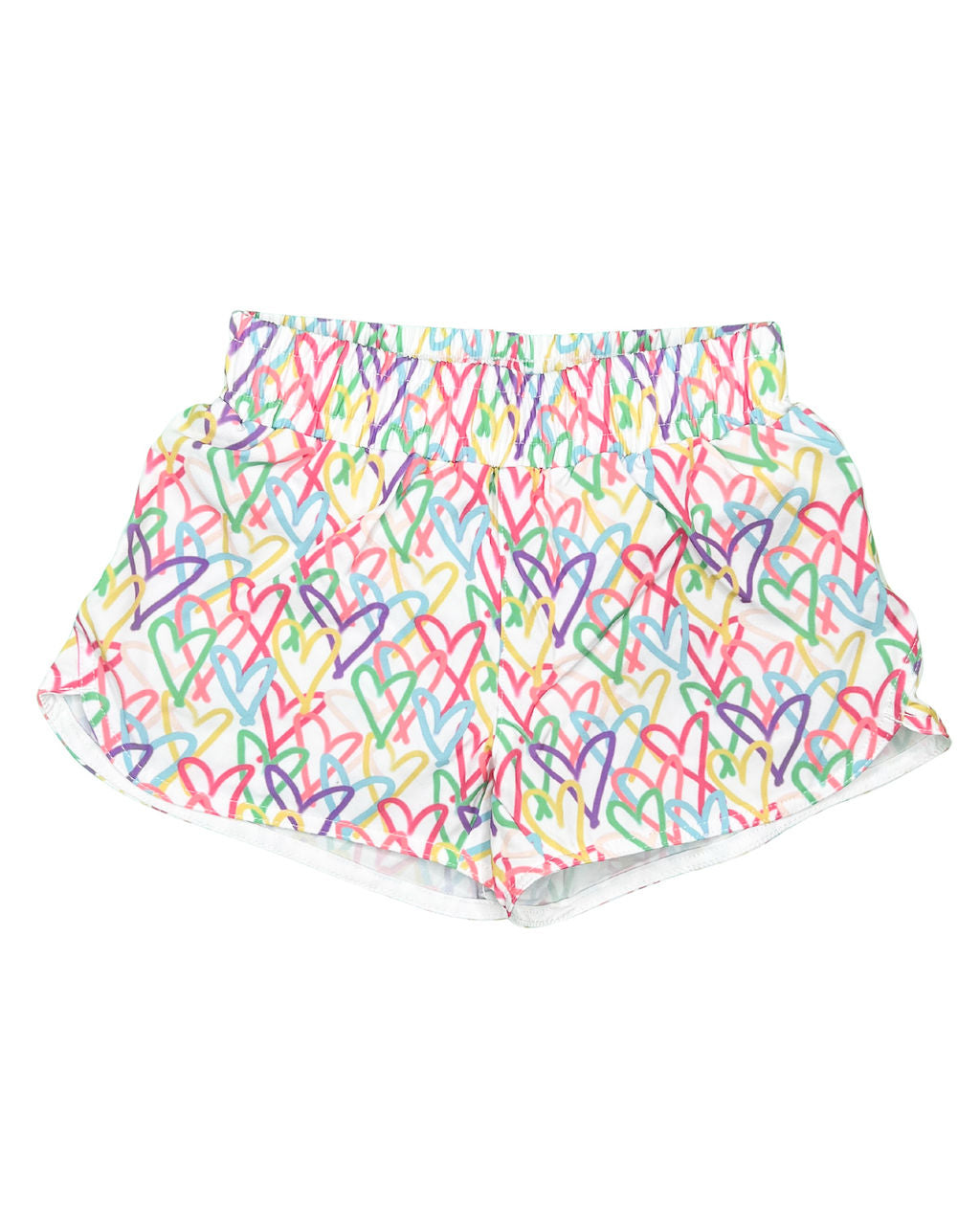 Multi Heart Shorts