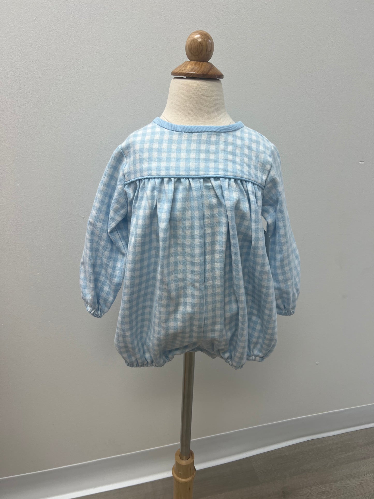 Andrew Bubble - Blue Flannel Check