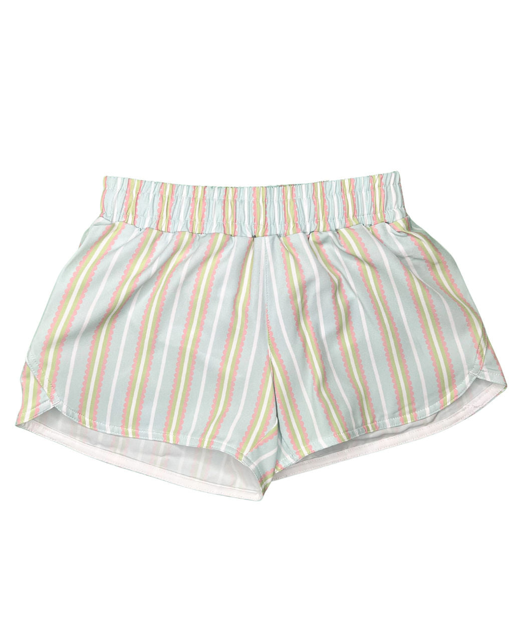 Blue/Pink Stripe Shorts