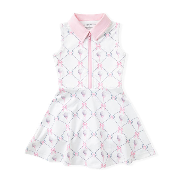 Golf Tee Collar Tennis Dress