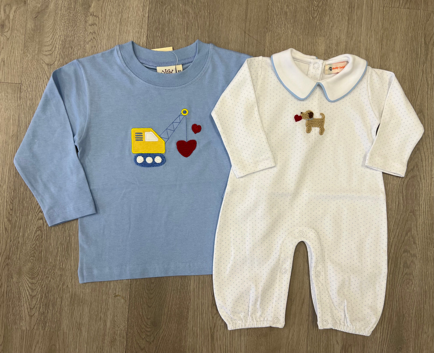 Blue Valentine's Crane Shirt