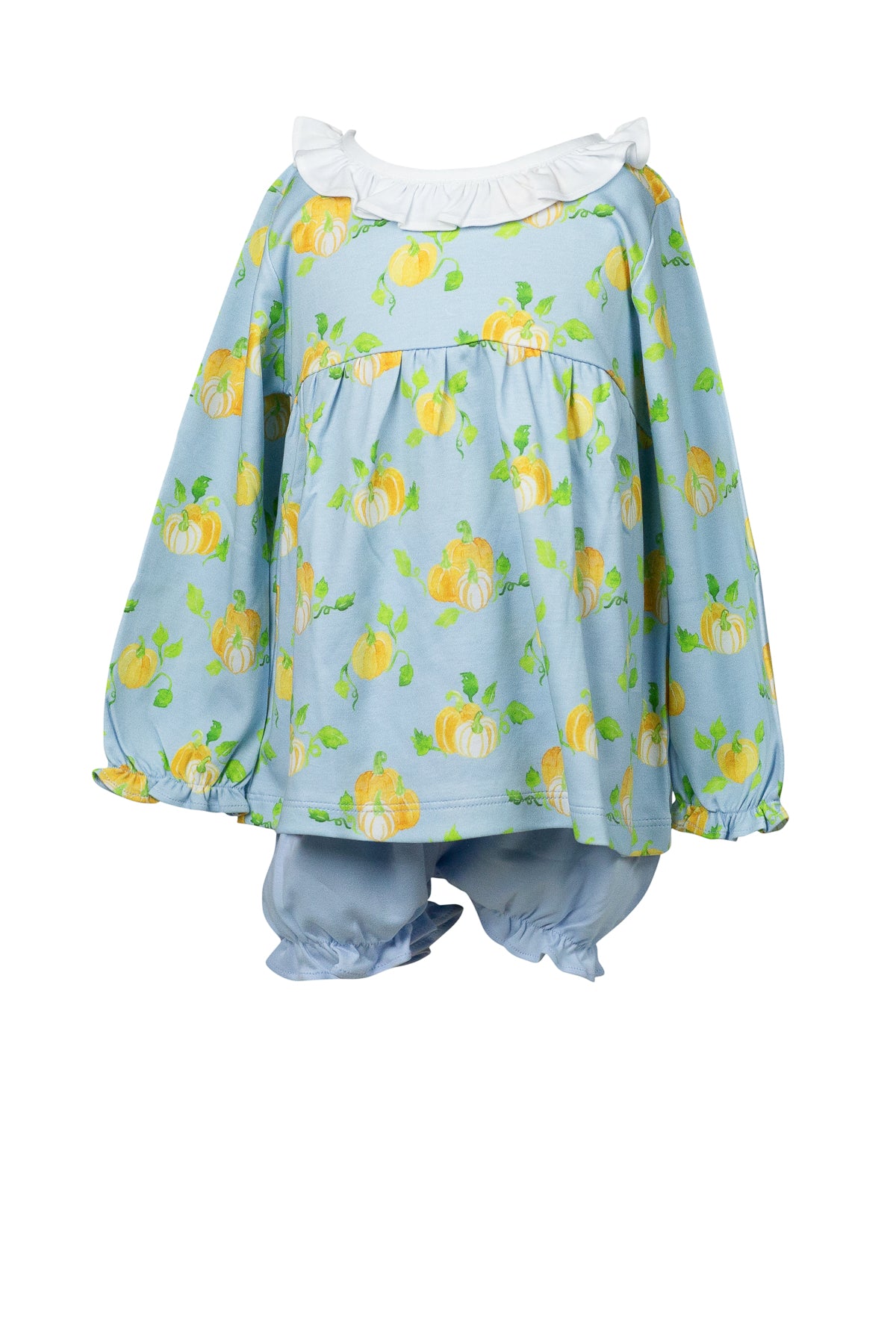 Patch Long Sleeve Bloomer Set