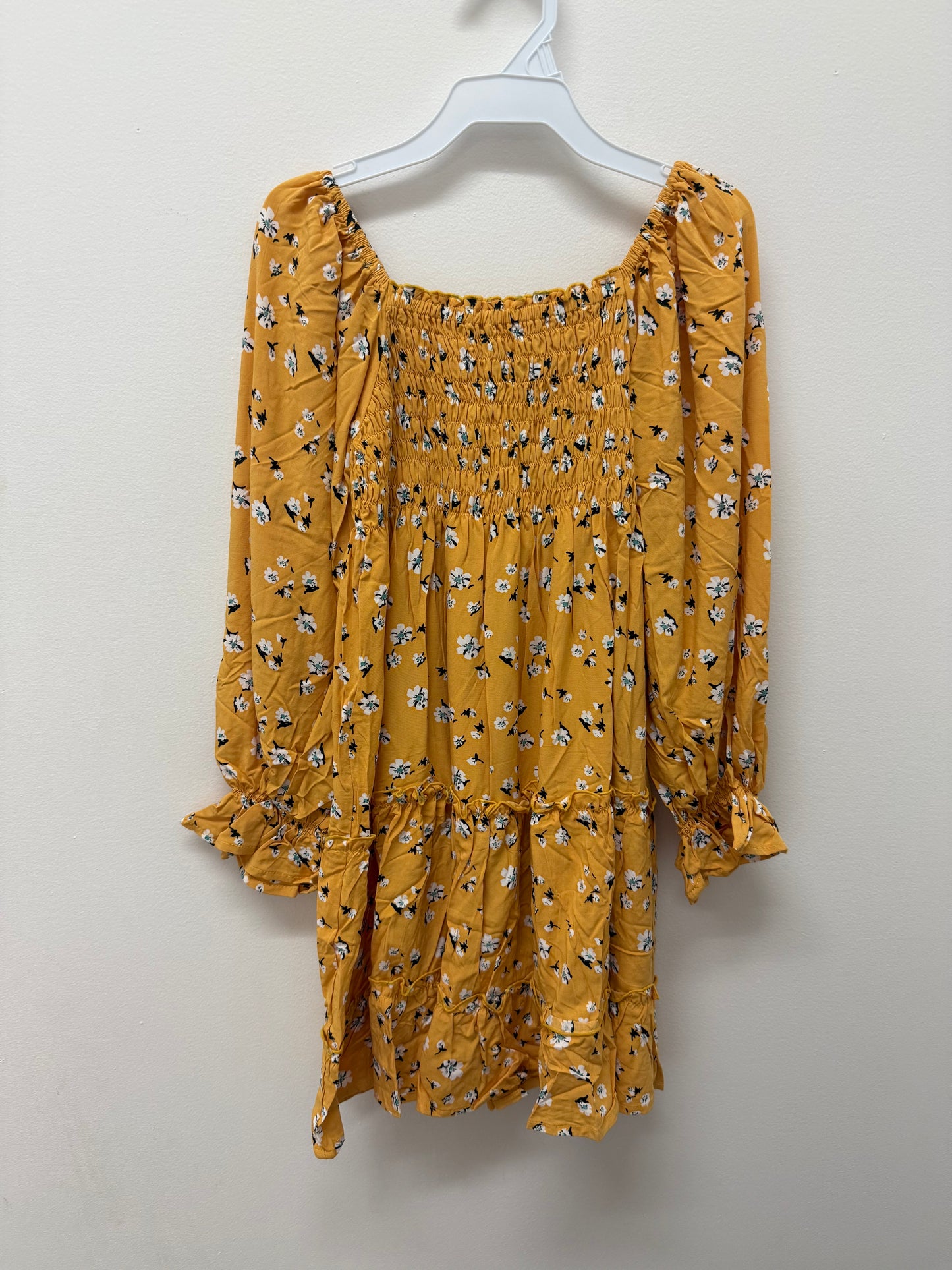 Lacey Dress - Gold French Daisy