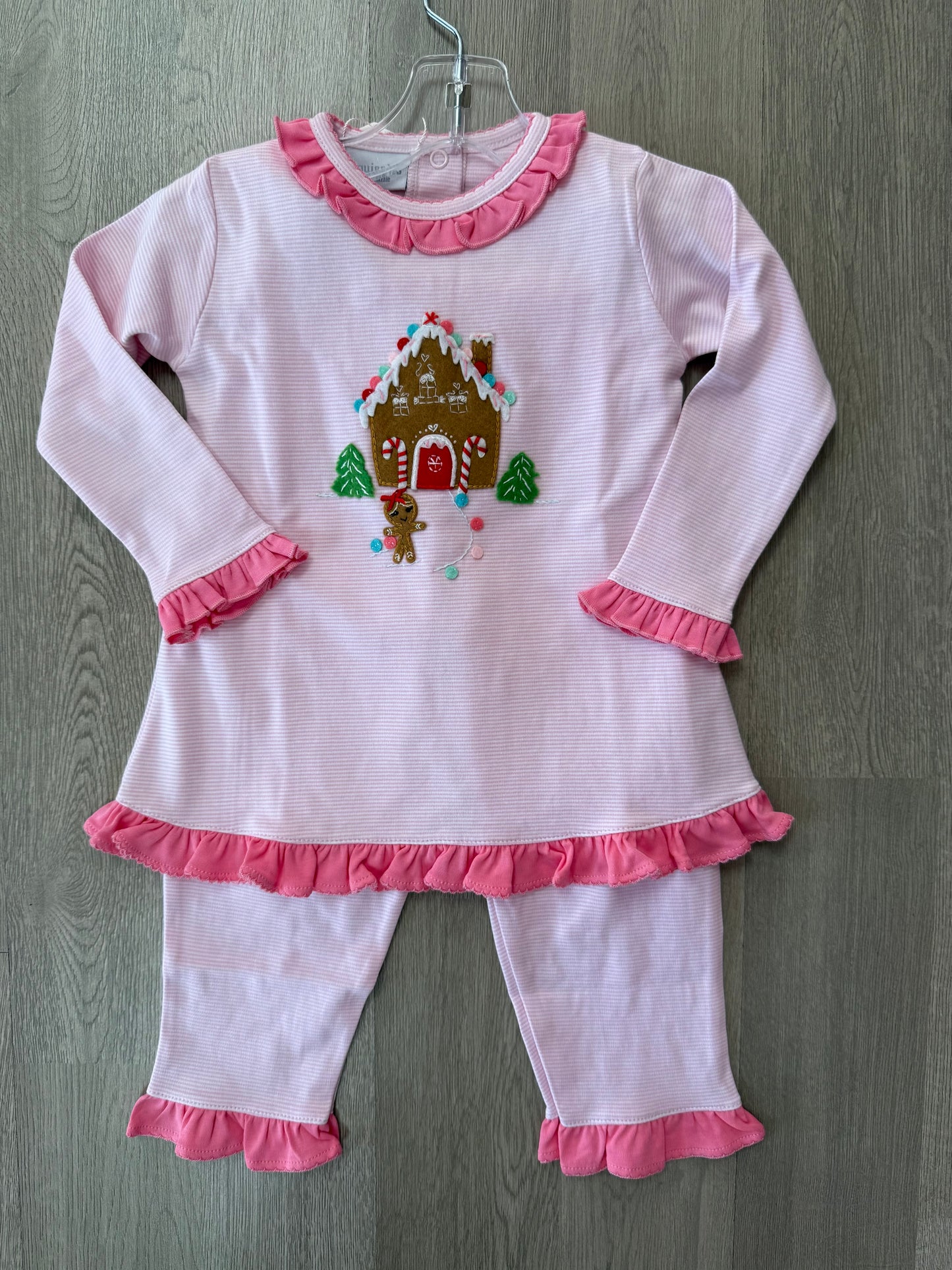 Gingerbread House Pant Set