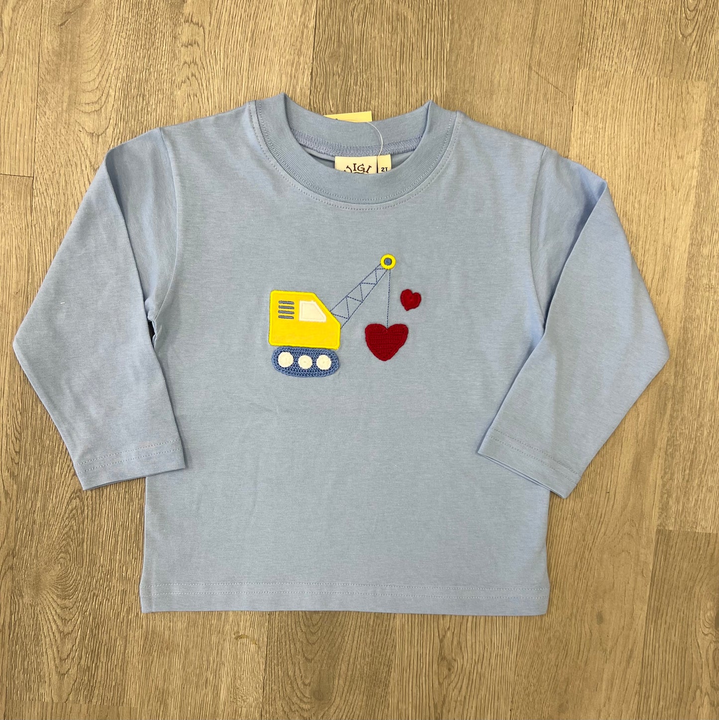 Blue Valentine's Crane Shirt