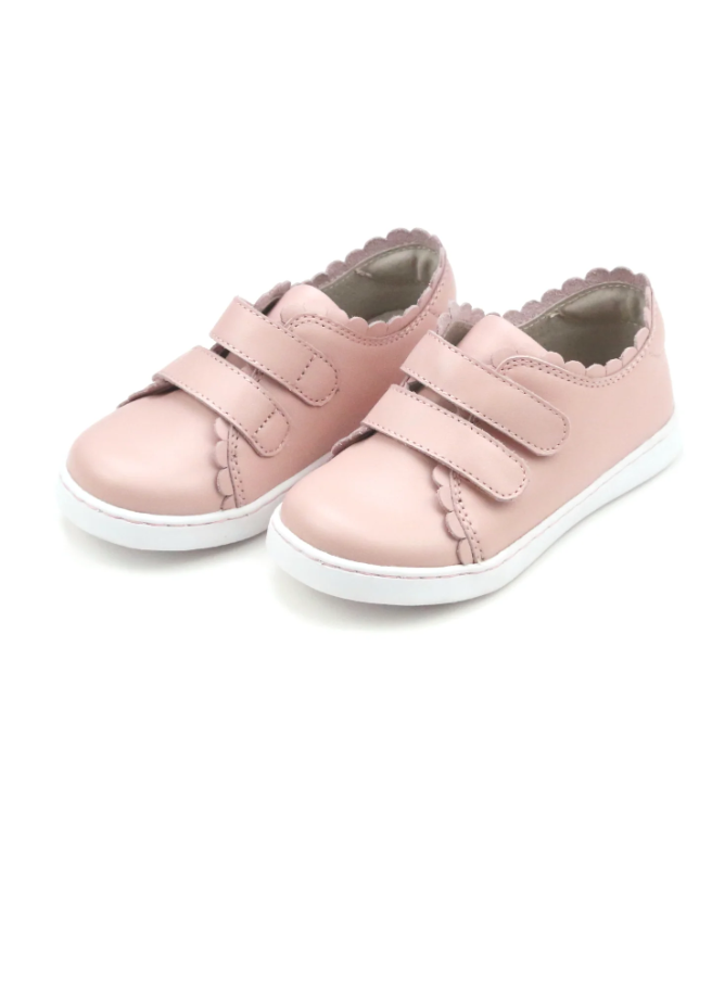 Caroline Scalloped Sneaker - Pink