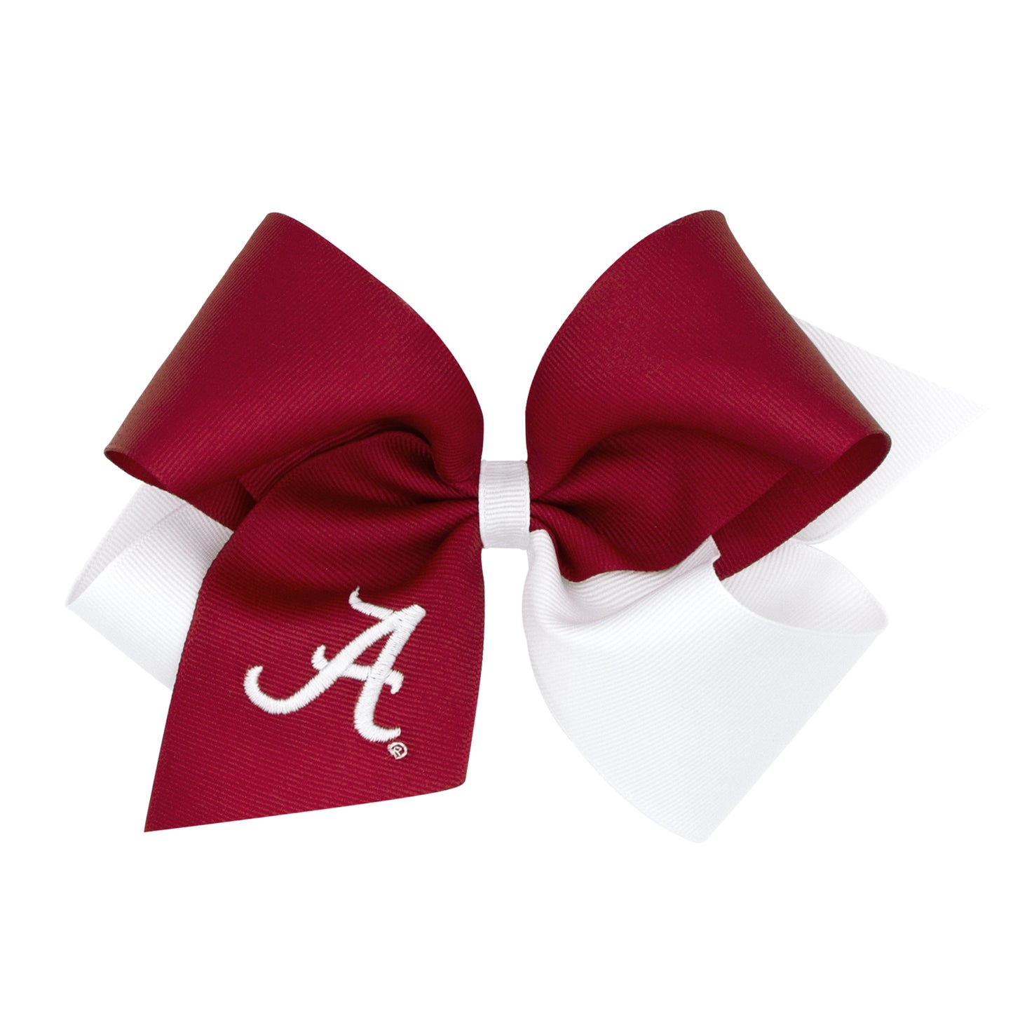 Wee Ones Alabama Two Tone Embroidered Bow