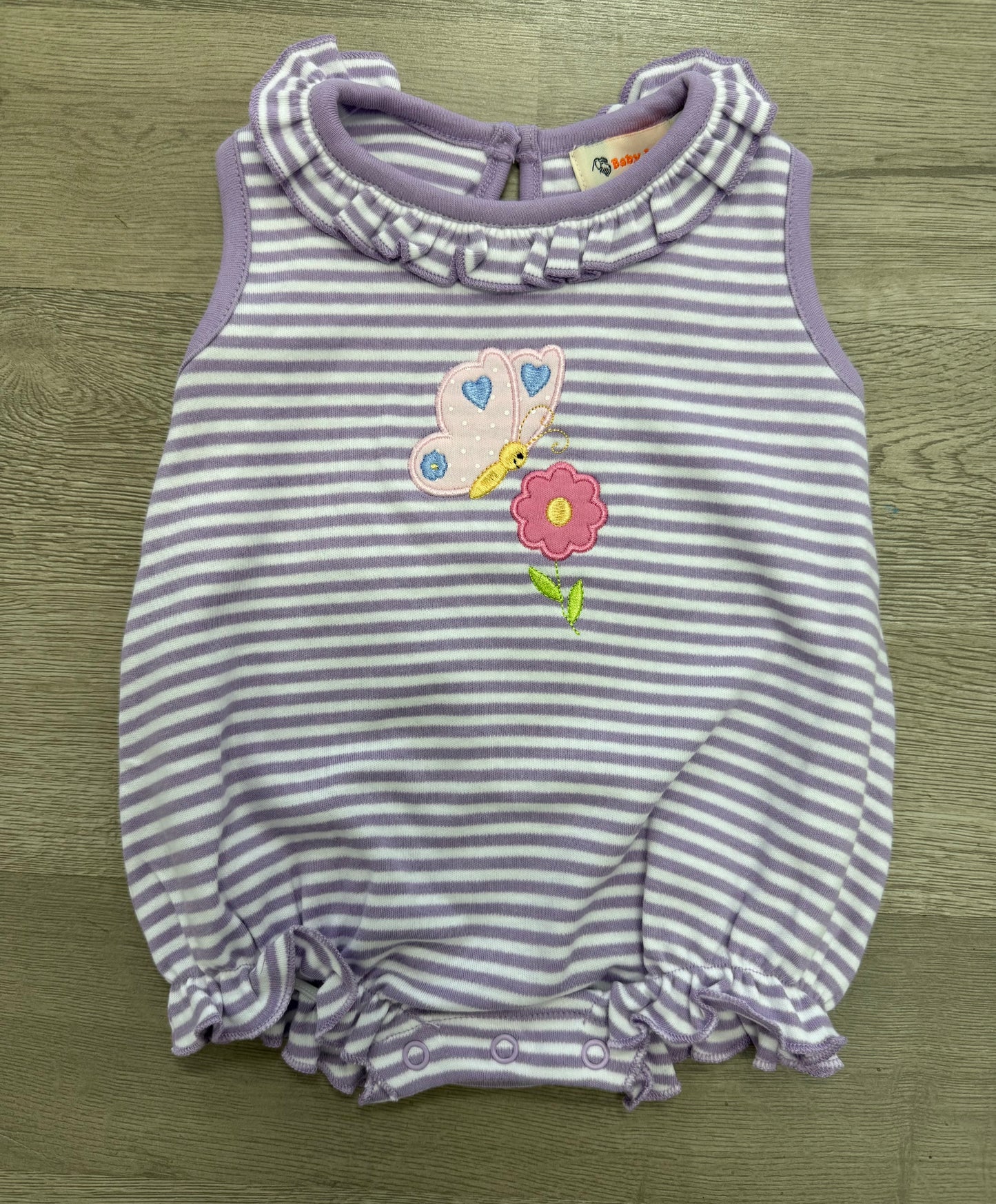 Butterfly Applique Bubble