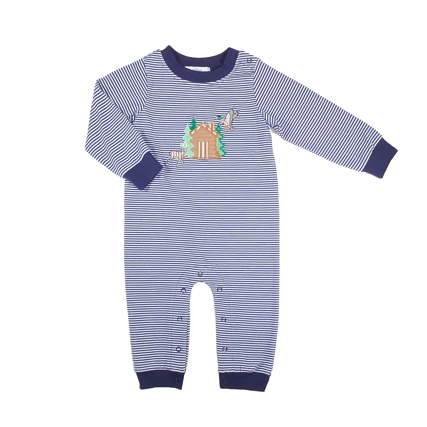Log Cabin Romper