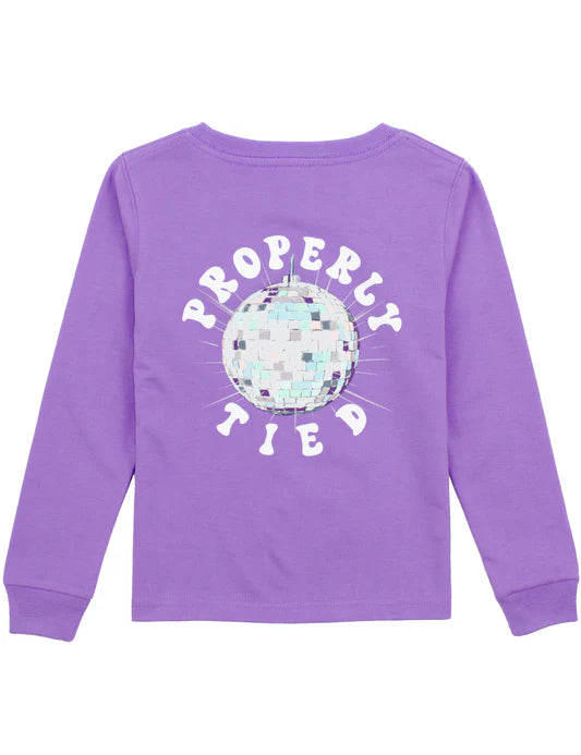 Disco Ball Long Sleeve Tee