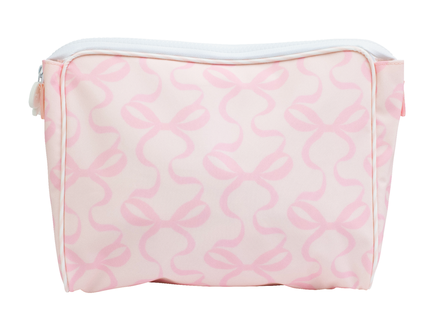 Small Go Bag - Bows on Pink