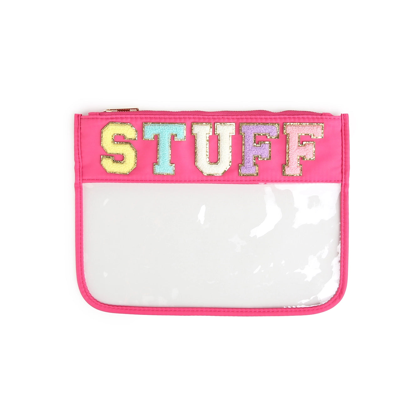 Clear Zippered Pouch Bag - Stuff