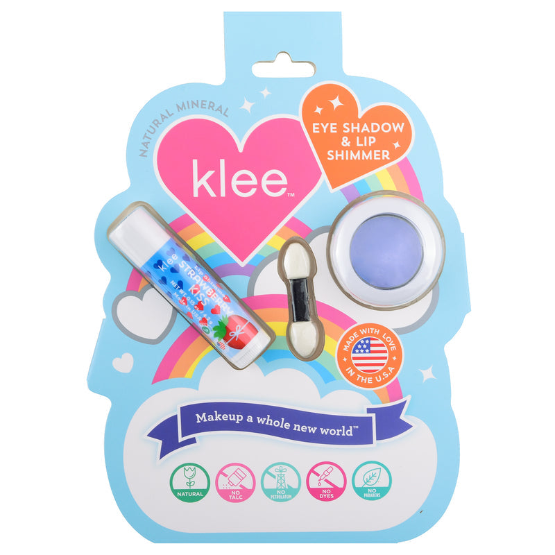 Periwinkle Kiss - Eye Shadow and Lip Shimmer Set
