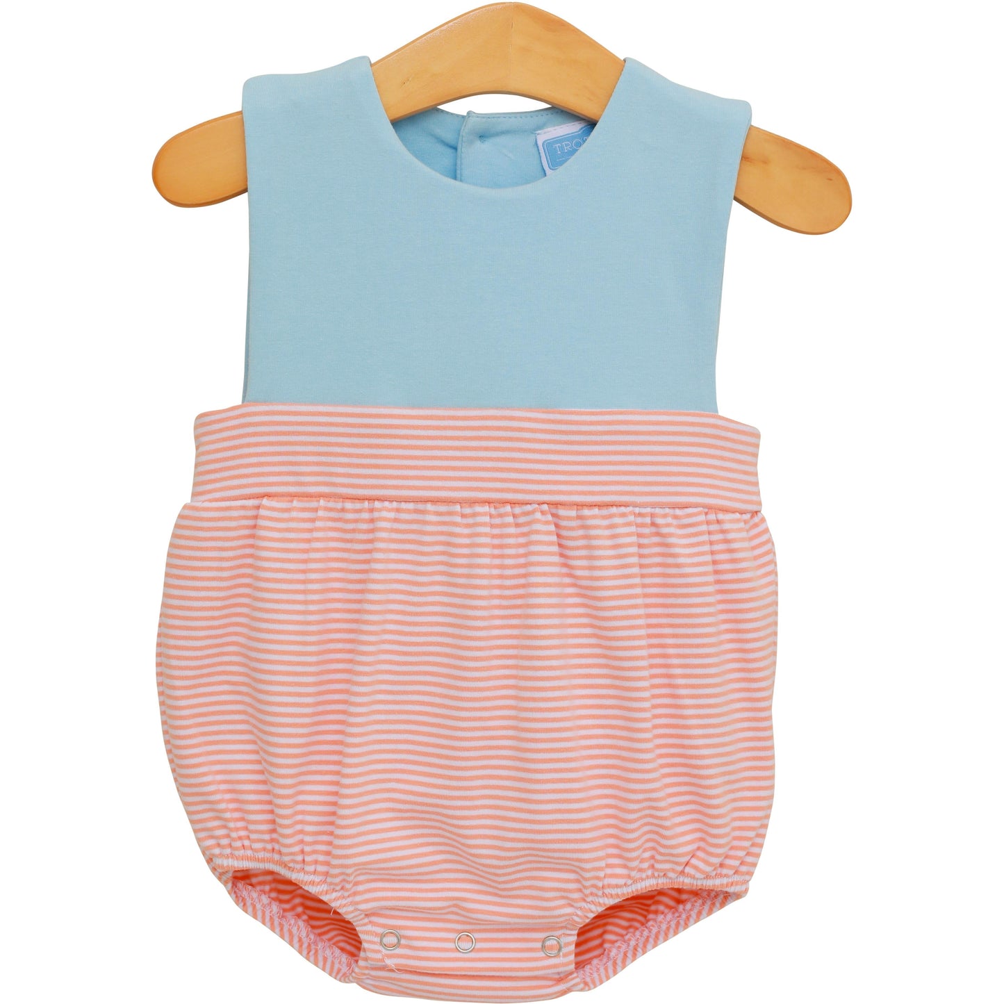 Thomas Bubble- Coral Stripe/Light Blue