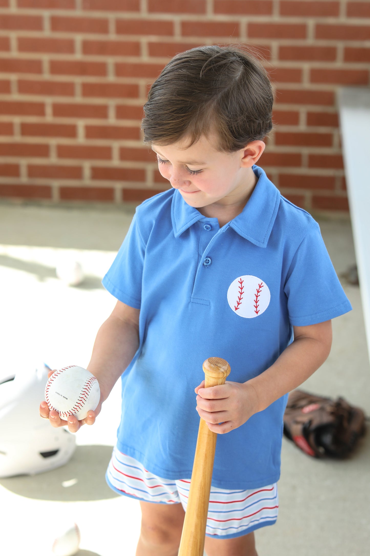 Play Ball Polo Short Set
