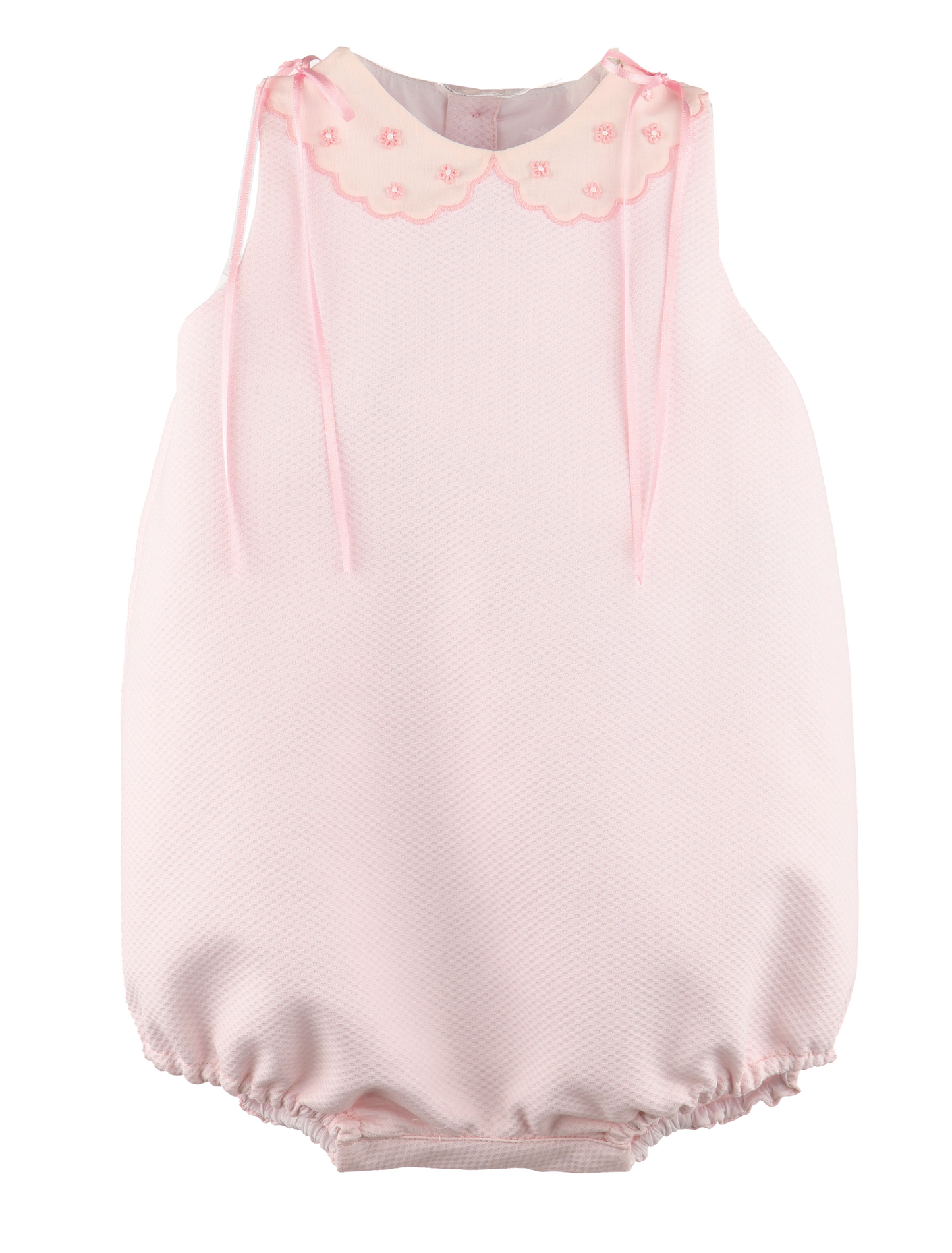 Pique Collar Bubble - Pink