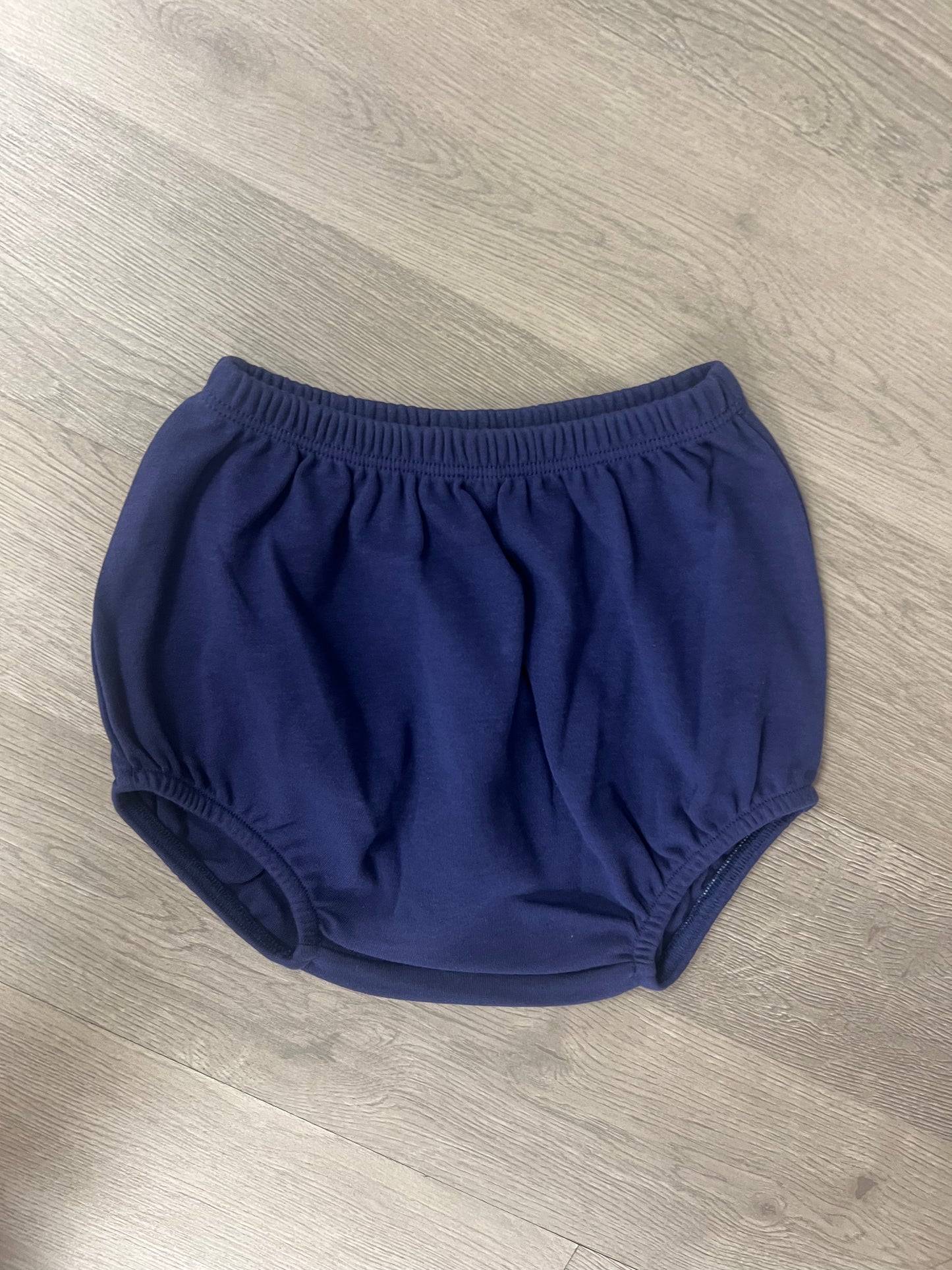 Navy Knit Diaper Cover