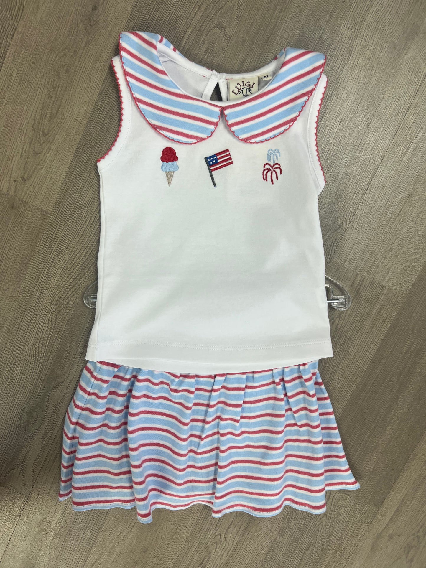 Patriotic Skort Set