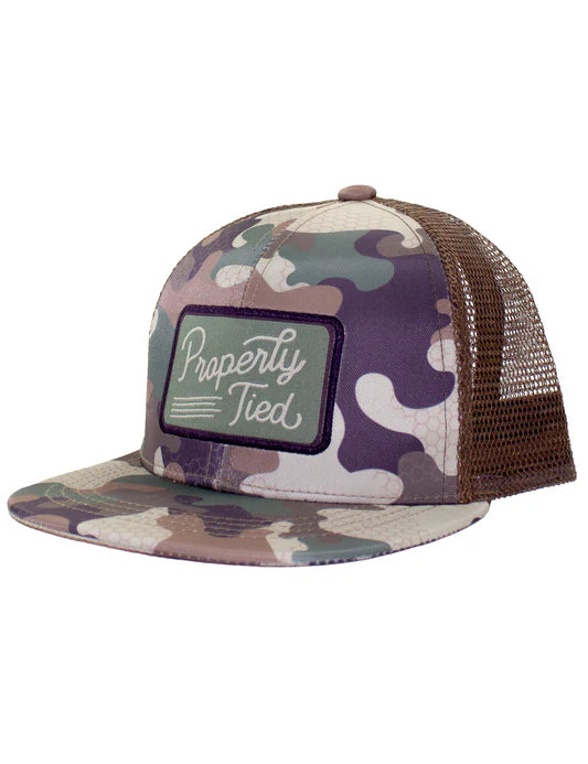 Sportsman Trucker Hat - Delta Woodland Camo