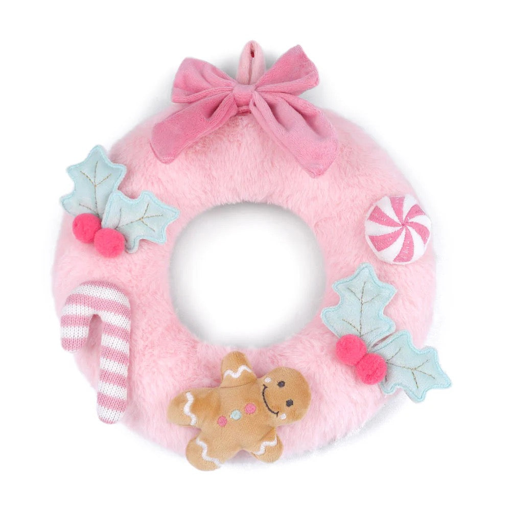 Festive Wreath - Pink