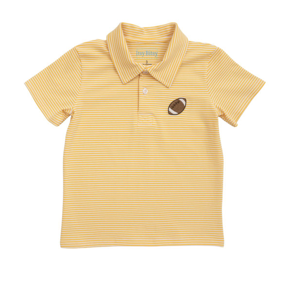 Football Polo- Gold