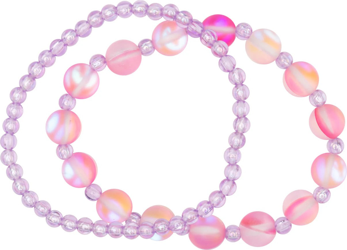 Shimmer Butterfly Bracelet Set