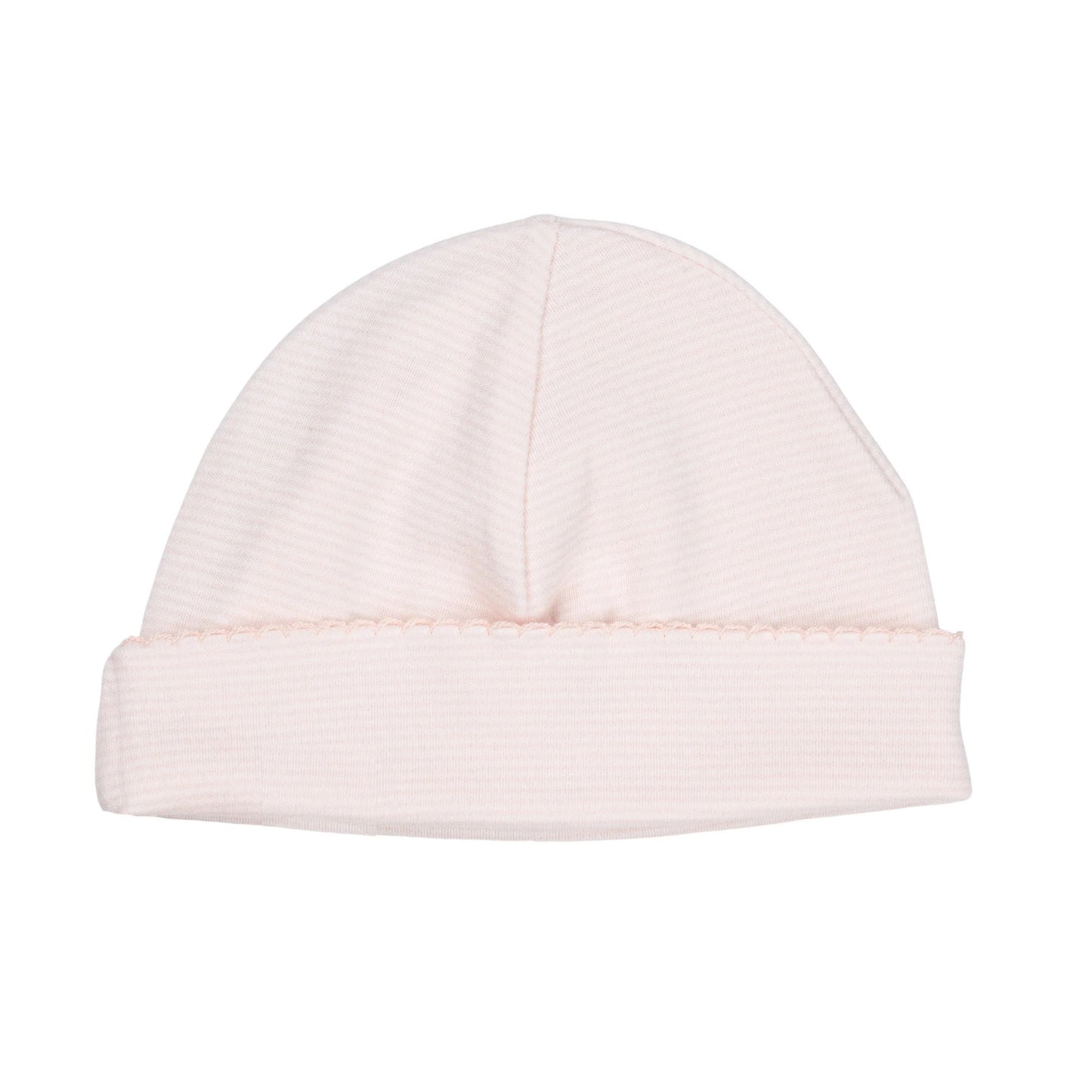 Organic Cotton Beanie - Pink Stripe