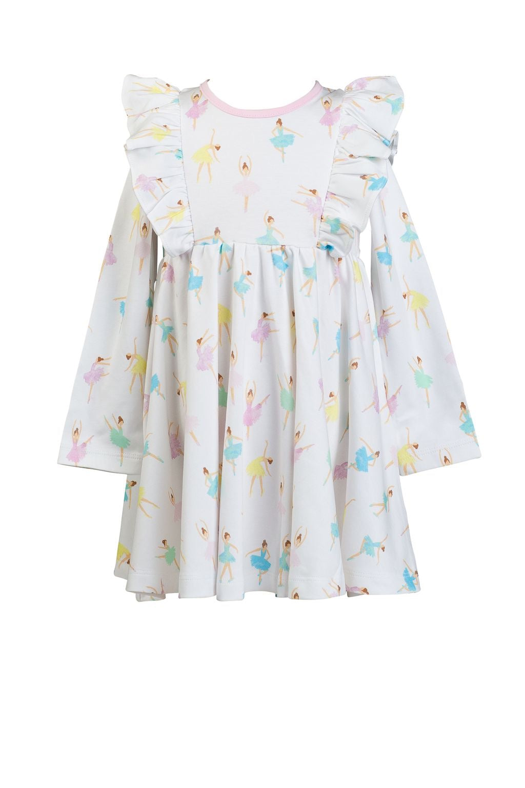 Tutu Long Sleeve Twirl Dress