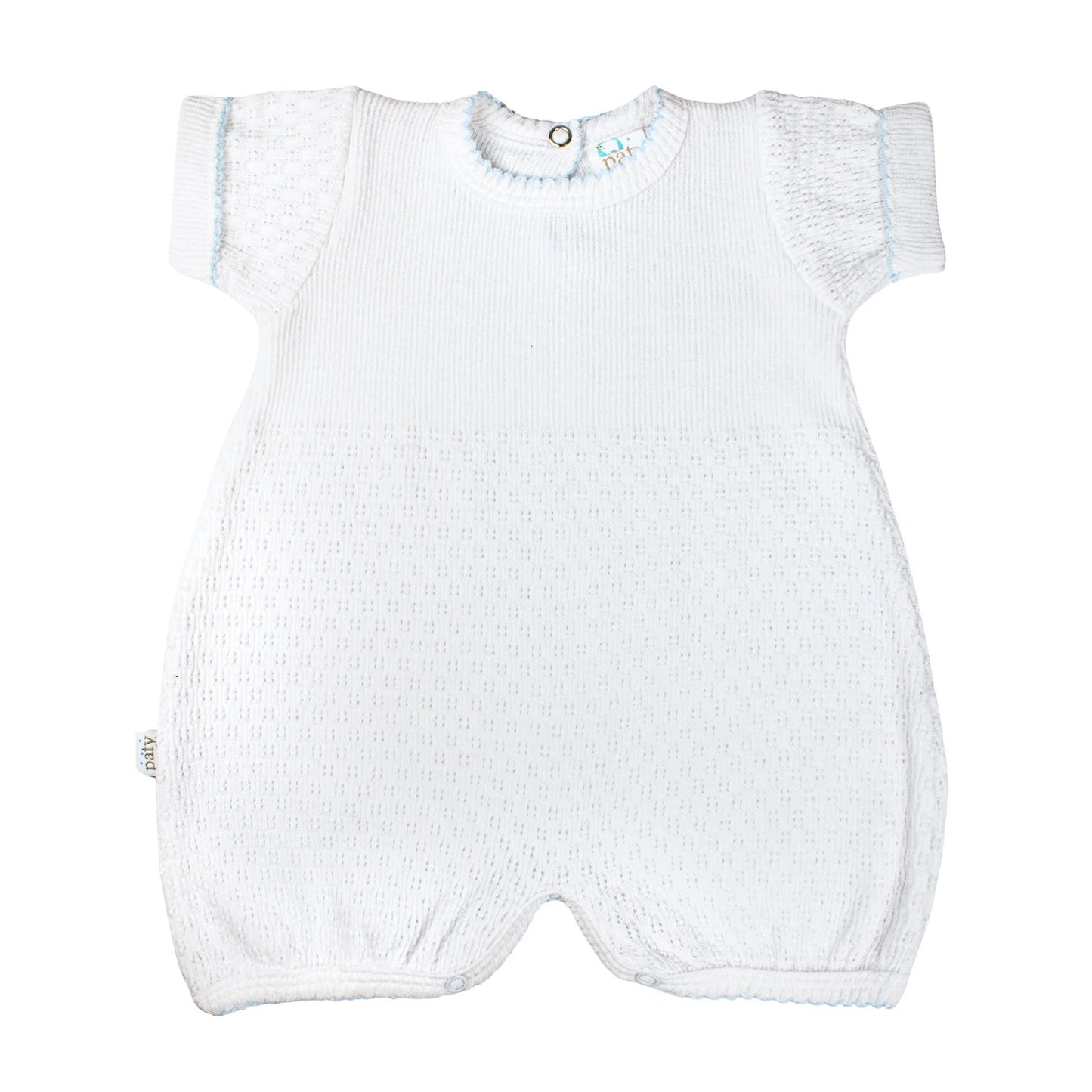 SS Cuffed Bubble - White/Blue