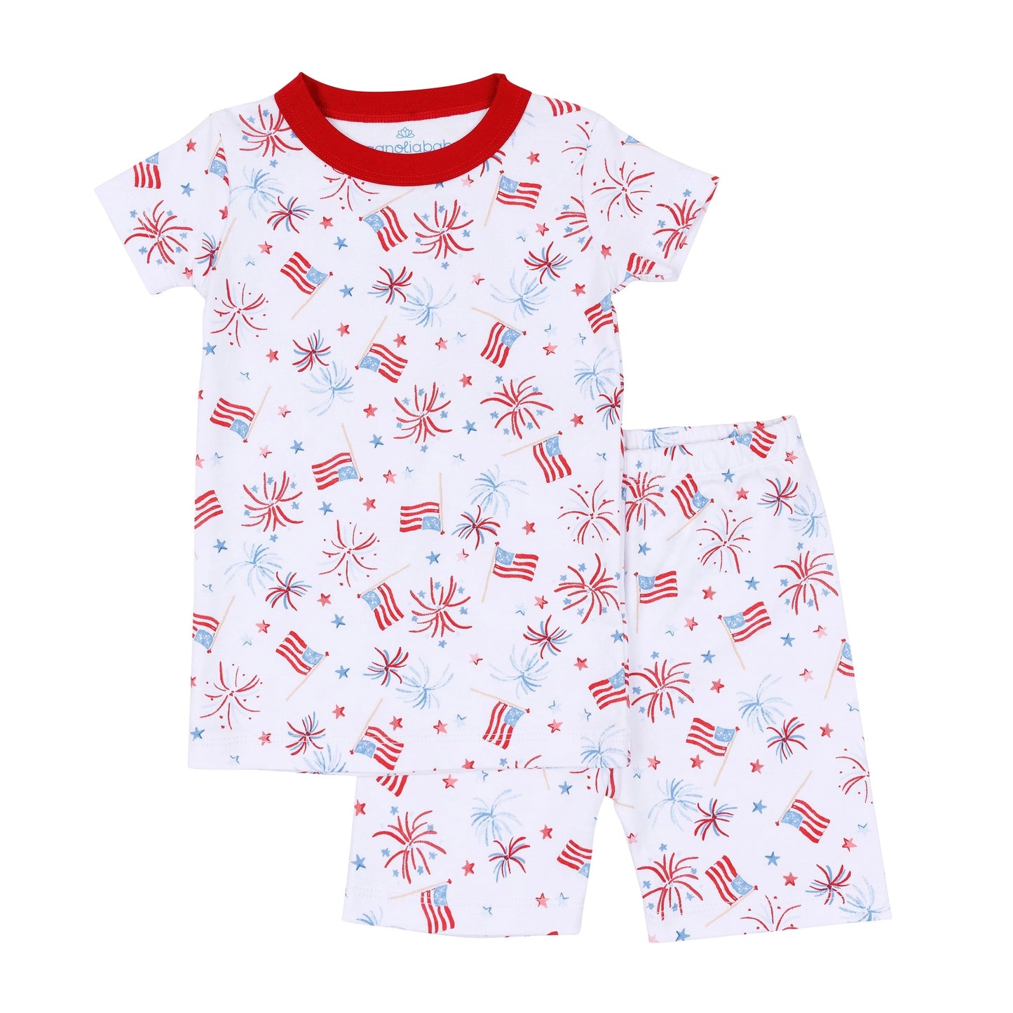 A Sparkly Fourth Short Pajamas