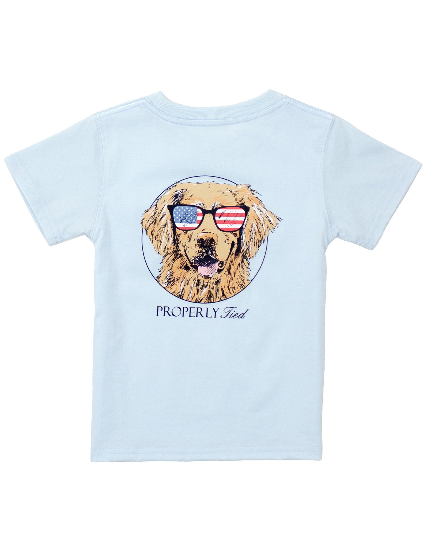 Patriot Dog Short Sleeve Tee