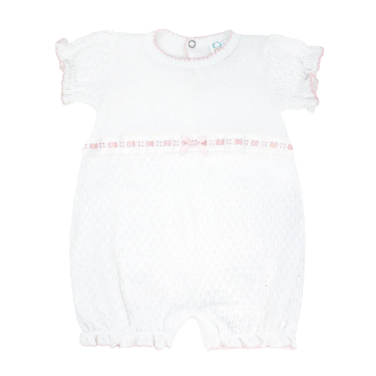 Knit Eyelet Ribbon bubble