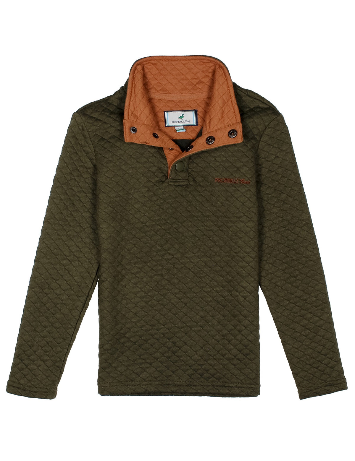 Club Pullover - Olive