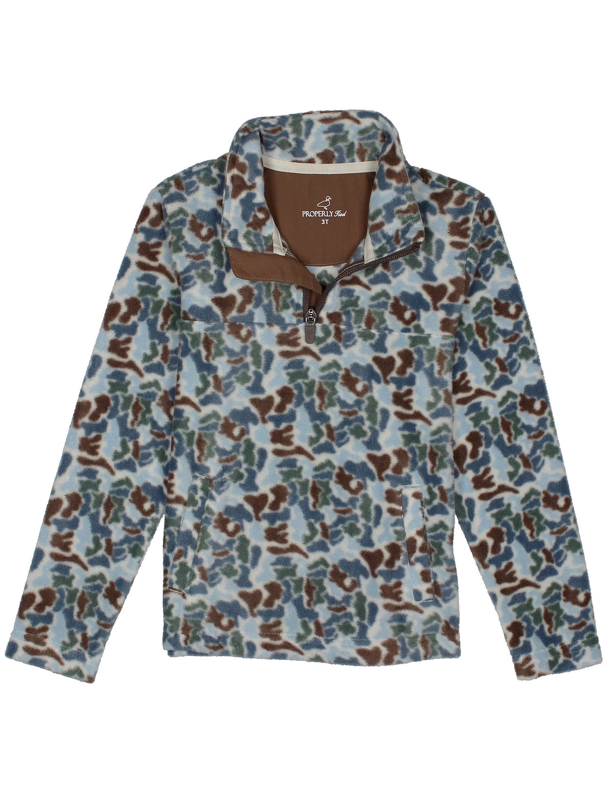 Sportsman Microfleece Pullover - Terra Camo