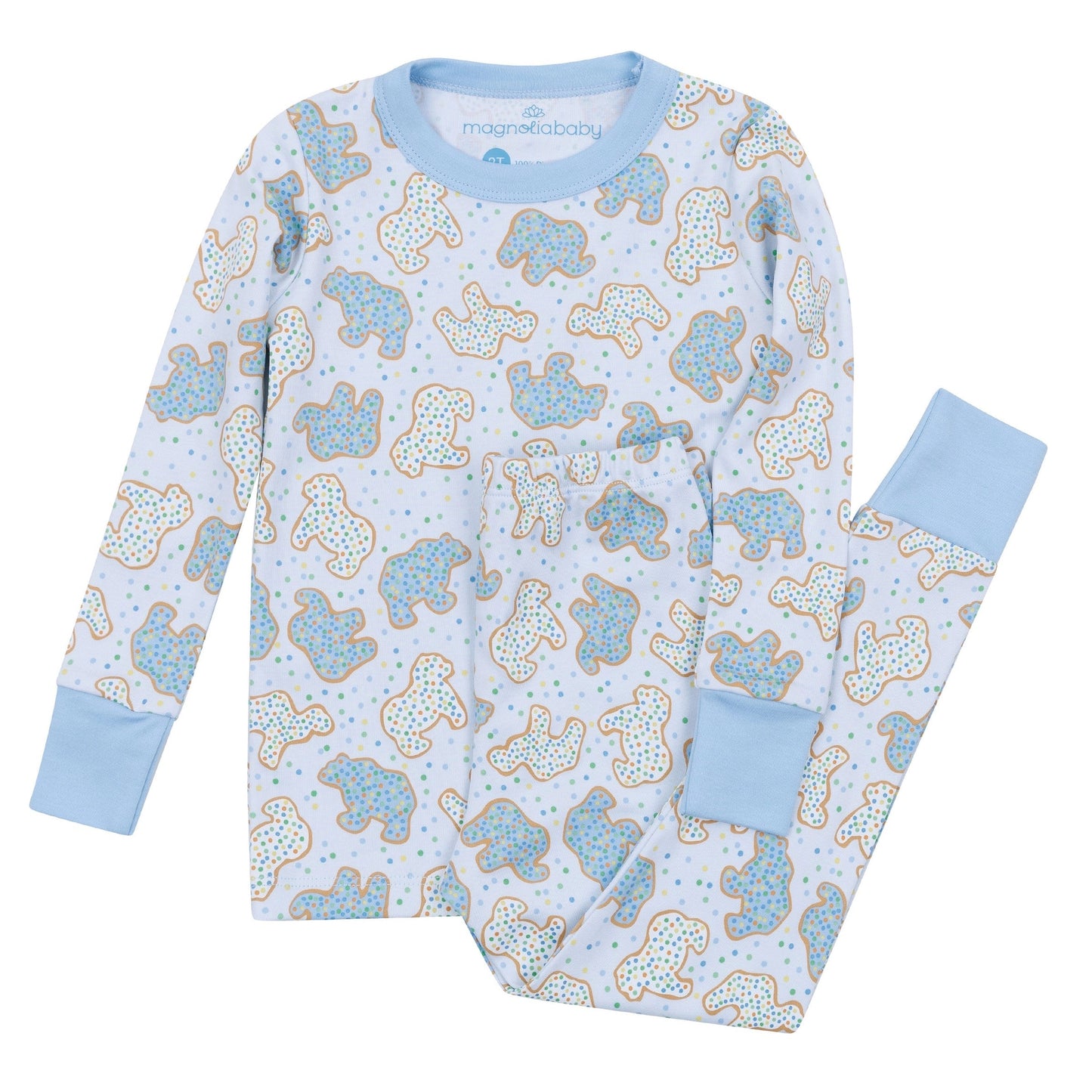 Animal Cracker Long Pajamas