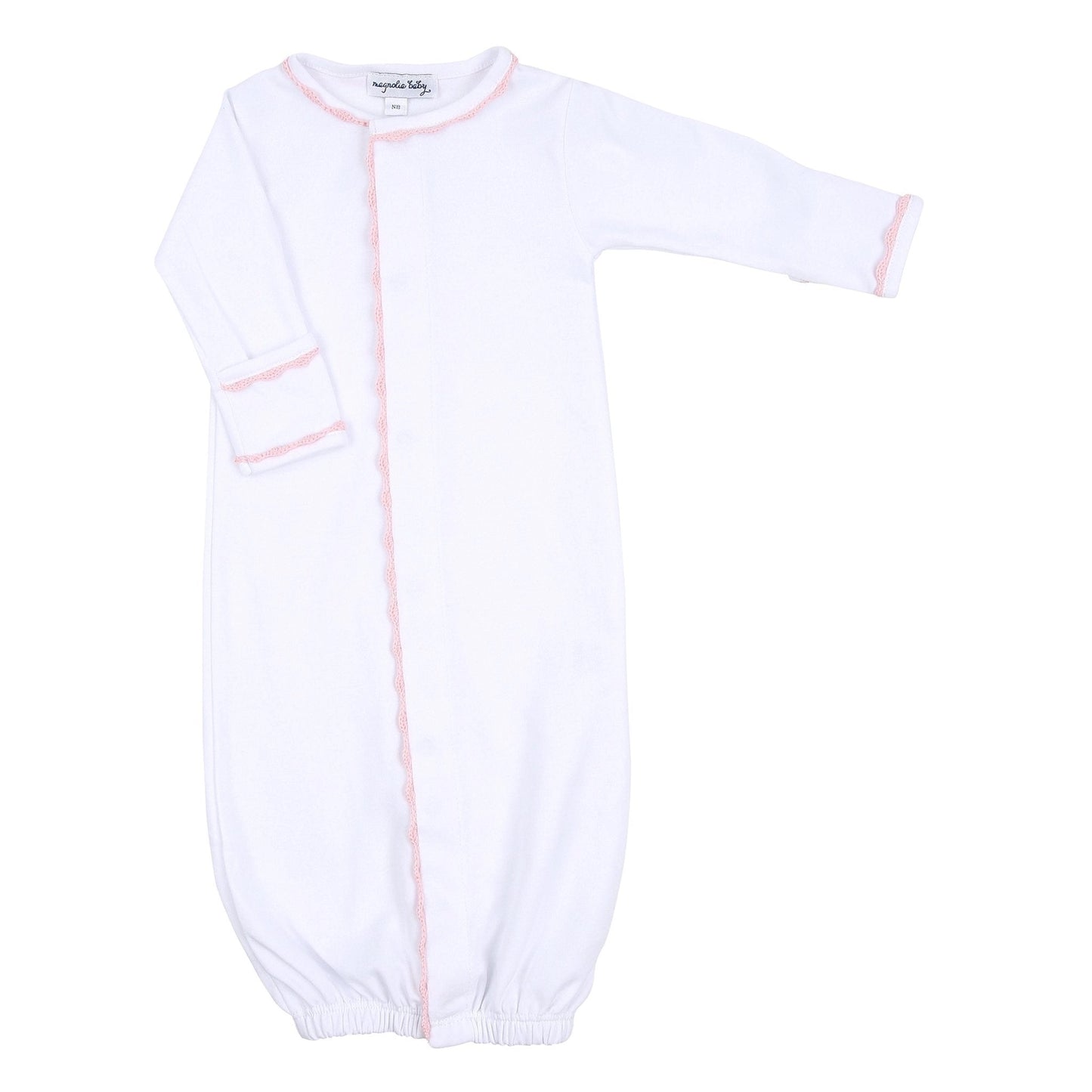 Baby Joy Pink Crochet Trim Converter