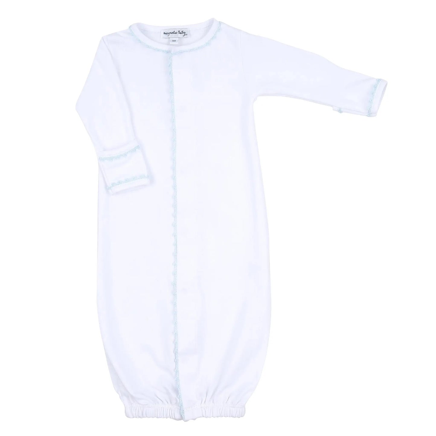 Baby Joy Light Blue Crochet Trim Converter