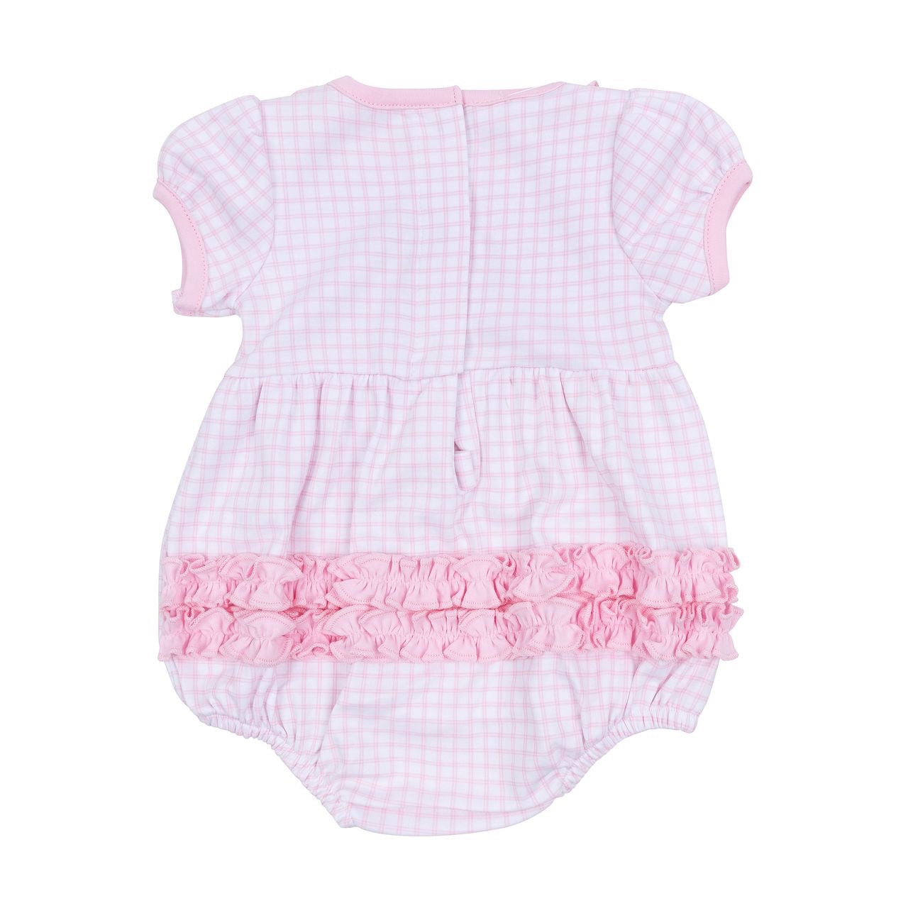 Puppy Playtime Applique Ruffle Bubble